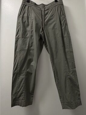 Reitmans Olive Green Pull-On Utility Pants Size 12